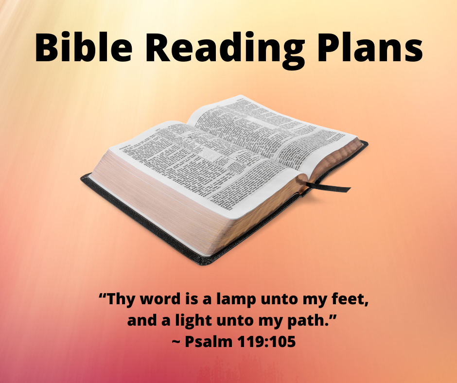 Bible Reading Plans Eclectic Bibliophile